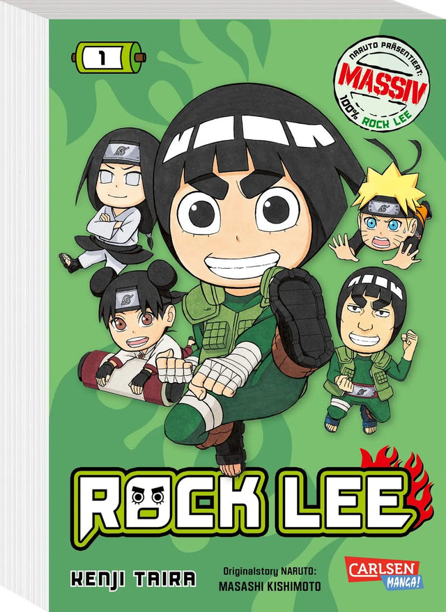 Cover: Rock Lee Massiv 1 (Taschenbuch) von Masashi Kishimoto
