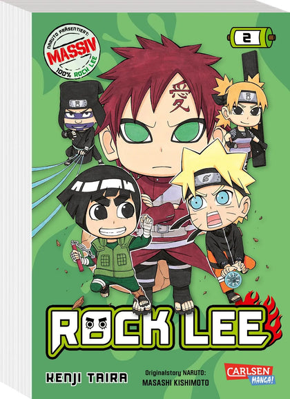Buchcover von 'Rock Lee Massiv 2' - Taschenbuch von Masashi Kishimoto