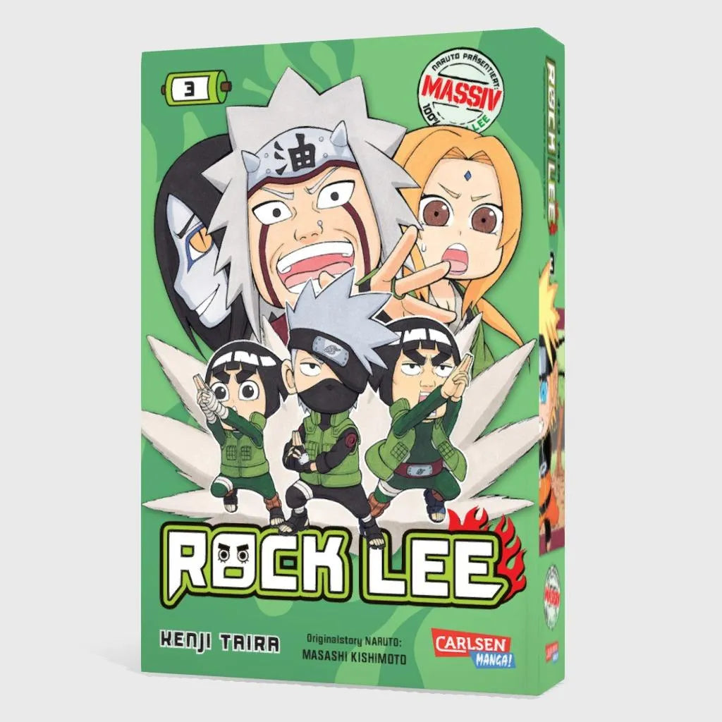 Produktansicht: Rock Lee Massiv 3 (Taschenbuch)