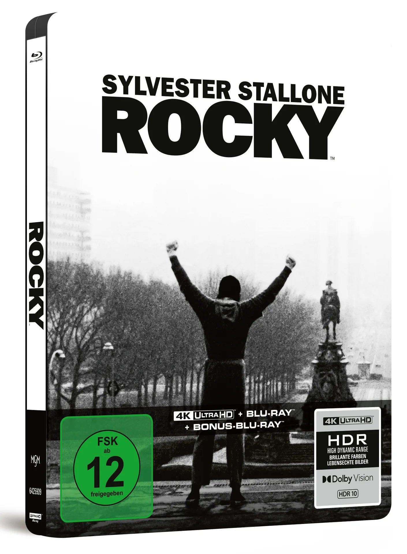 Produktansicht 1 von Rocky - Limitiertes 3-Disc SteelBook – 4K UHD Blu-ray
