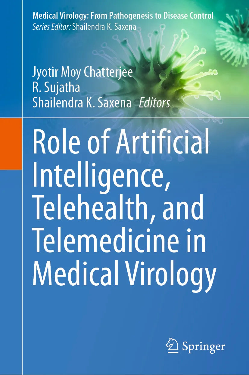 Cover: Role of Artificial Intelligence, Telehealth, and Telemedicine in Medical Virology (E-Book)