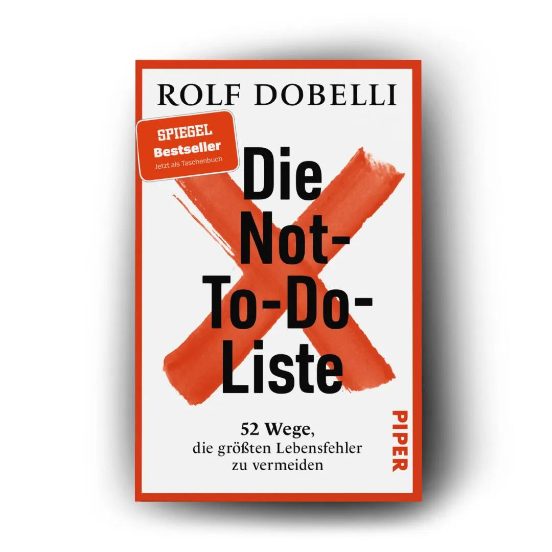 Produktansicht: Die Not-To-Do-Liste (Taschenbuch)