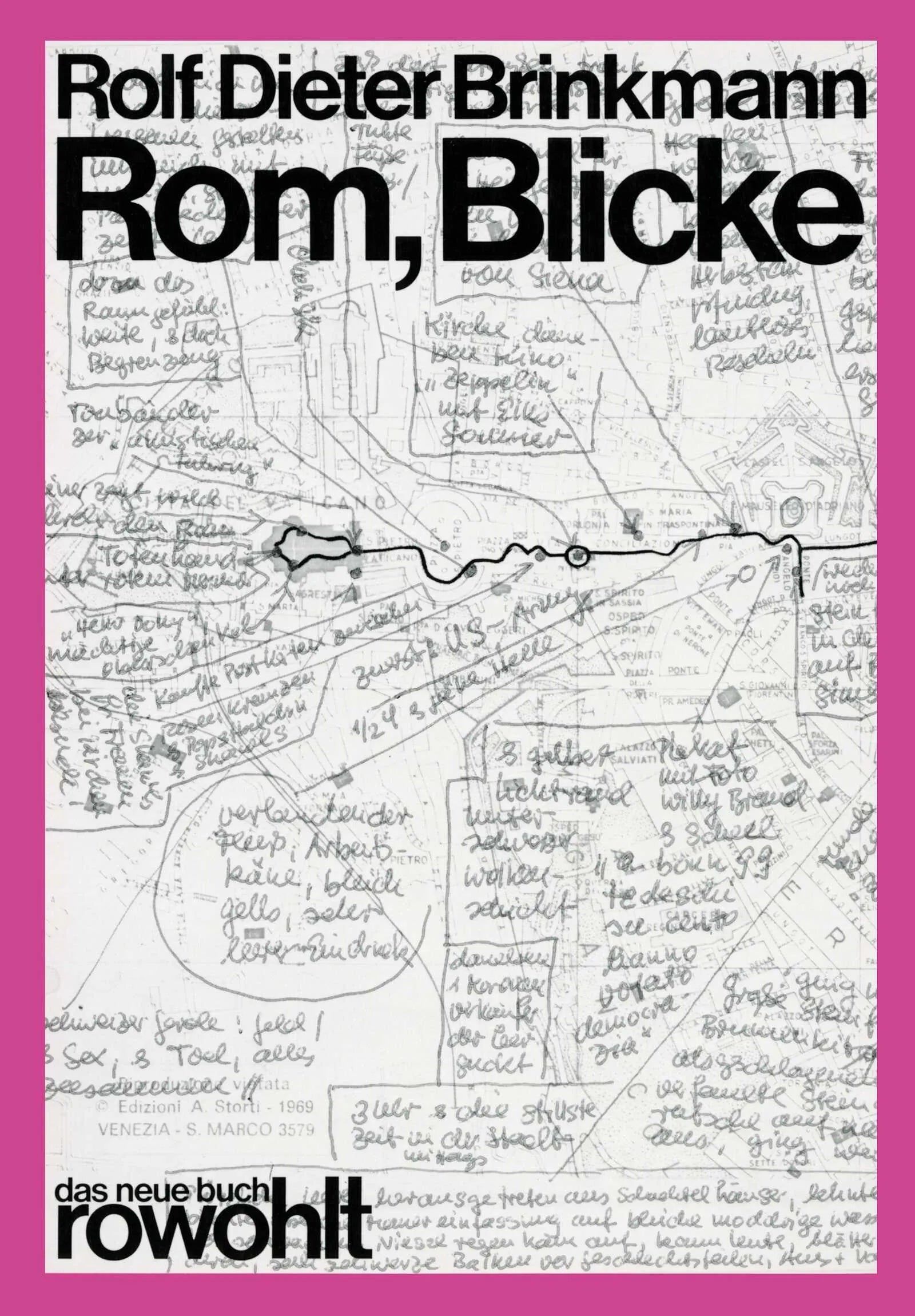 Buchcover von 'Rom, Blicke' - Taschenbuch von Rolf Dieter Brinkmann