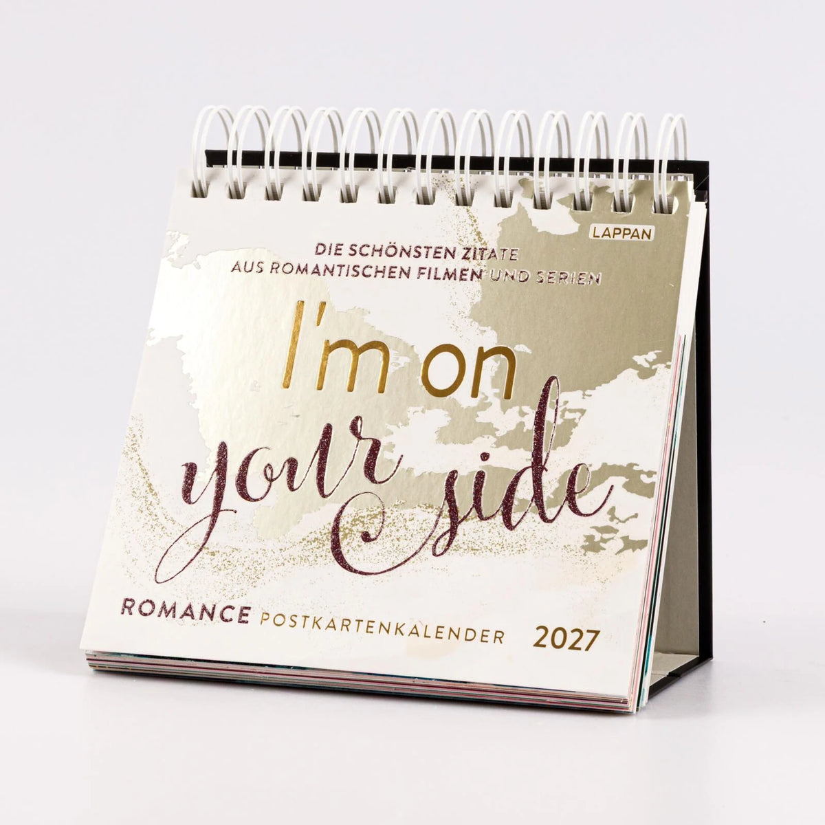 Romance-Postkartenkalender 2027 - I'm on your side – Ansicht
