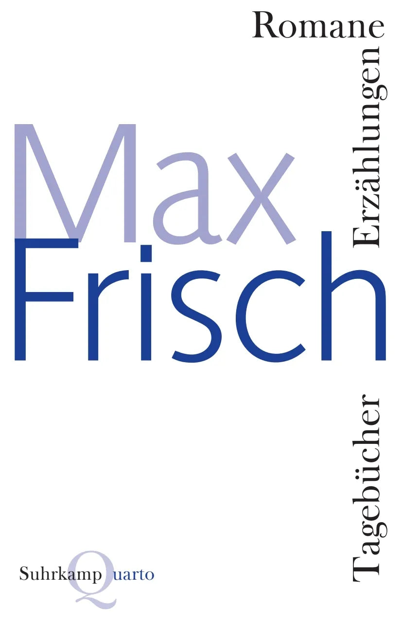 Buchcover von 'Romane, Erzählungen, Tagebücher' - Taschenbuch von Max Frisch