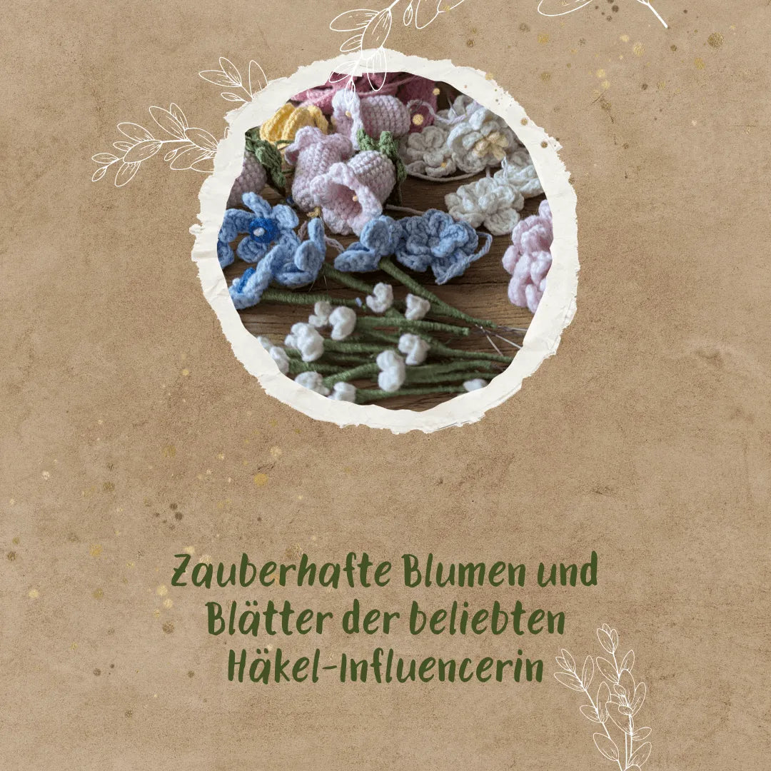 Detailansicht: Romantische Blumen häkeln (Taschenbuch)