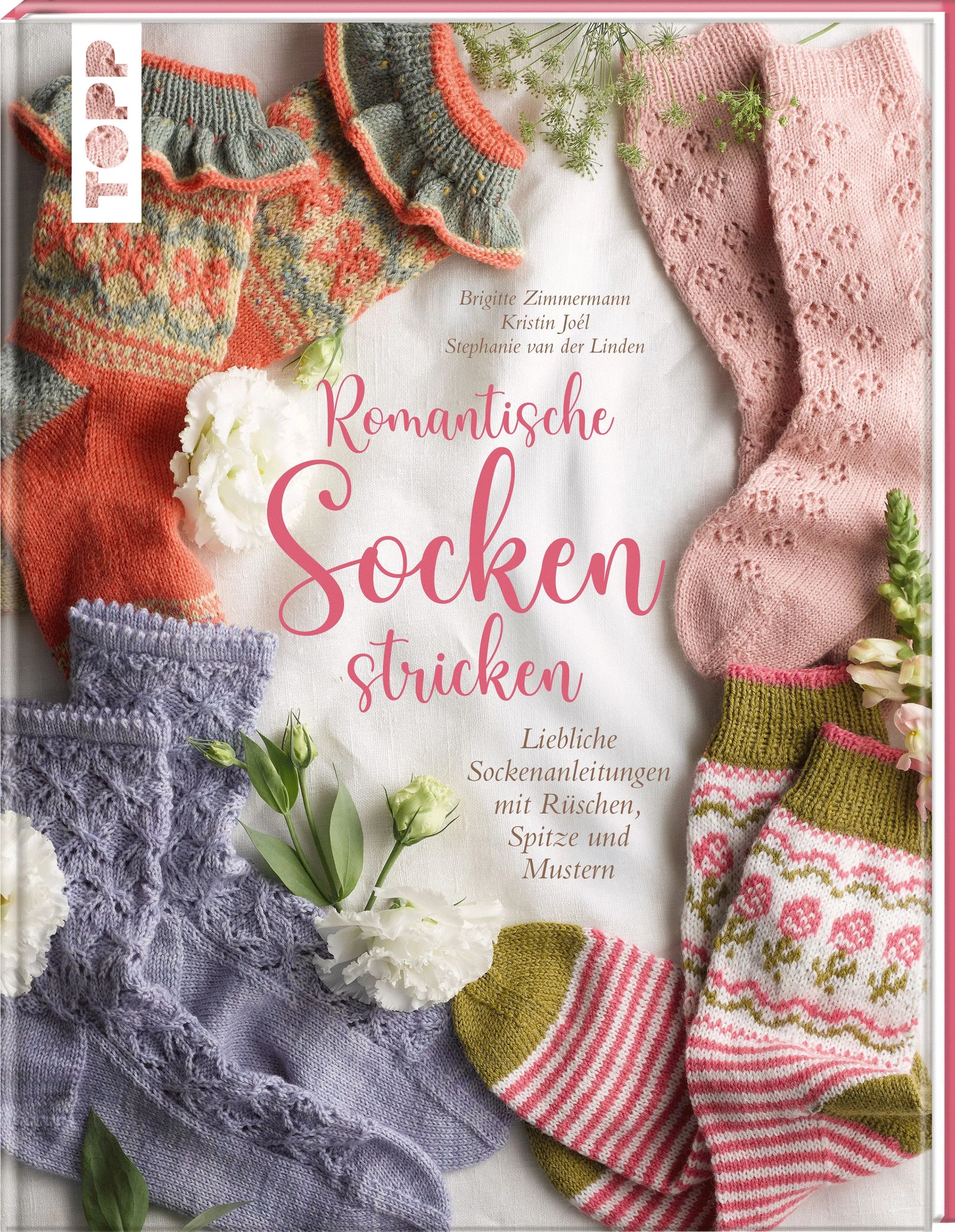 Cover: Romantische Socken stricken (Hardcover) von Brigitte Zimmermann