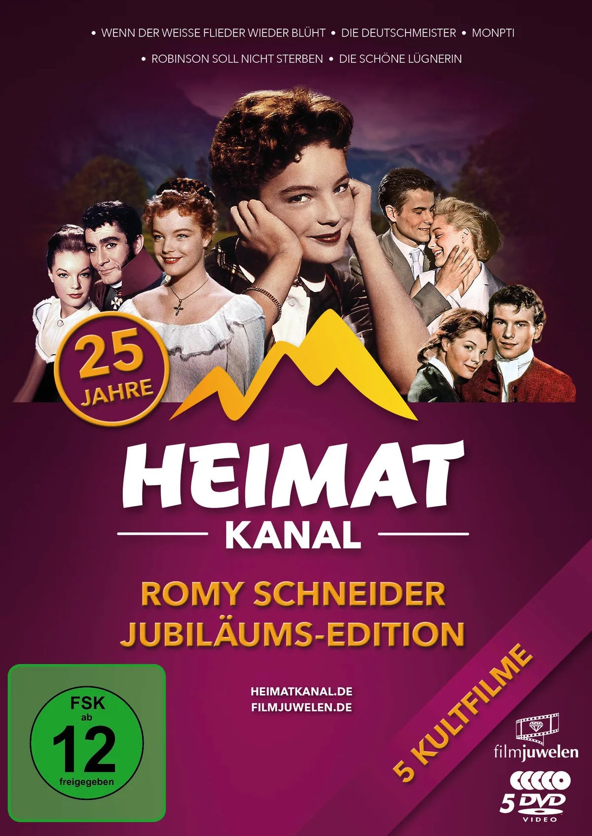Romy Schneider Jubiläums-Edition - DVD