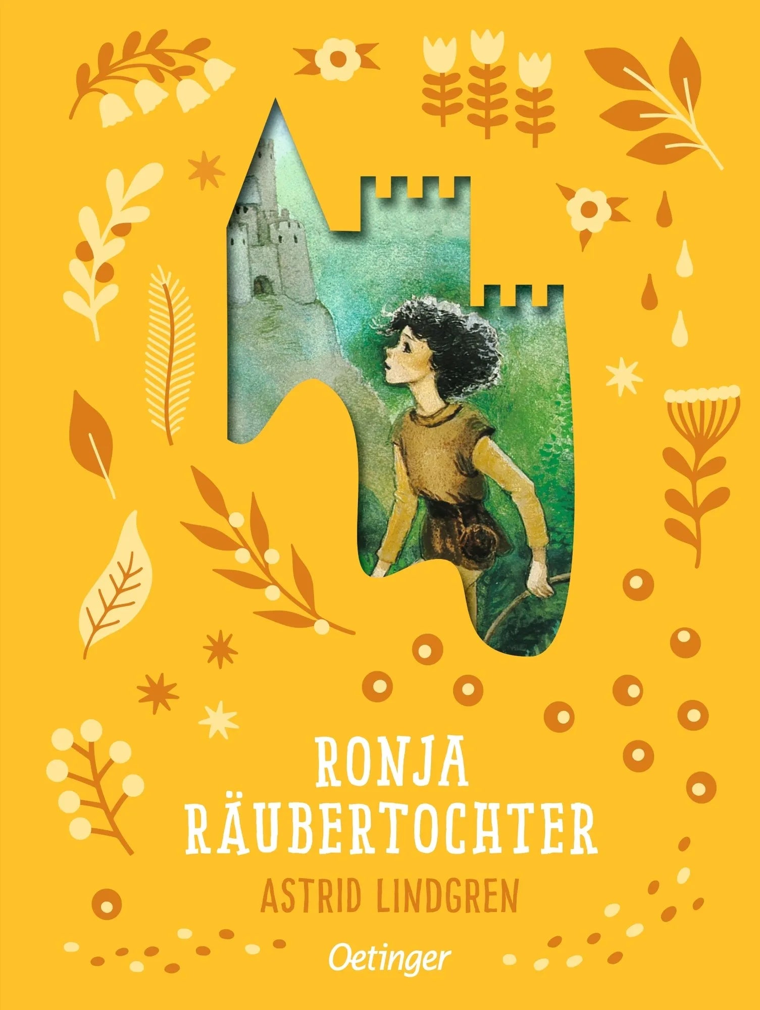 Buchcover von 'Ronja Räubertochter' - Gebundene Ausgabe von Astrid Lindgren