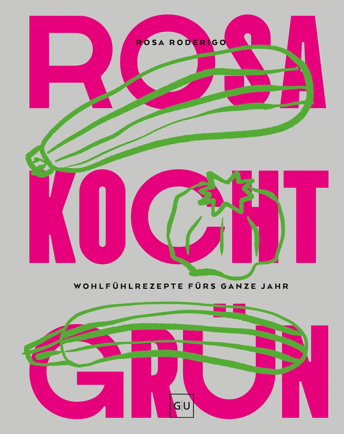 Detailansicht: Rosa kocht grün (Hardcover)