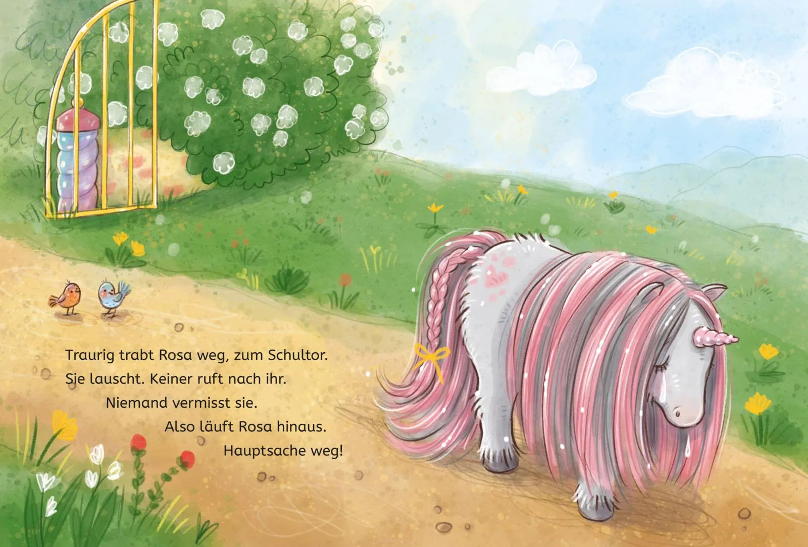 Detailansicht: Rosa rettet die Einhornschule (Hardcover)