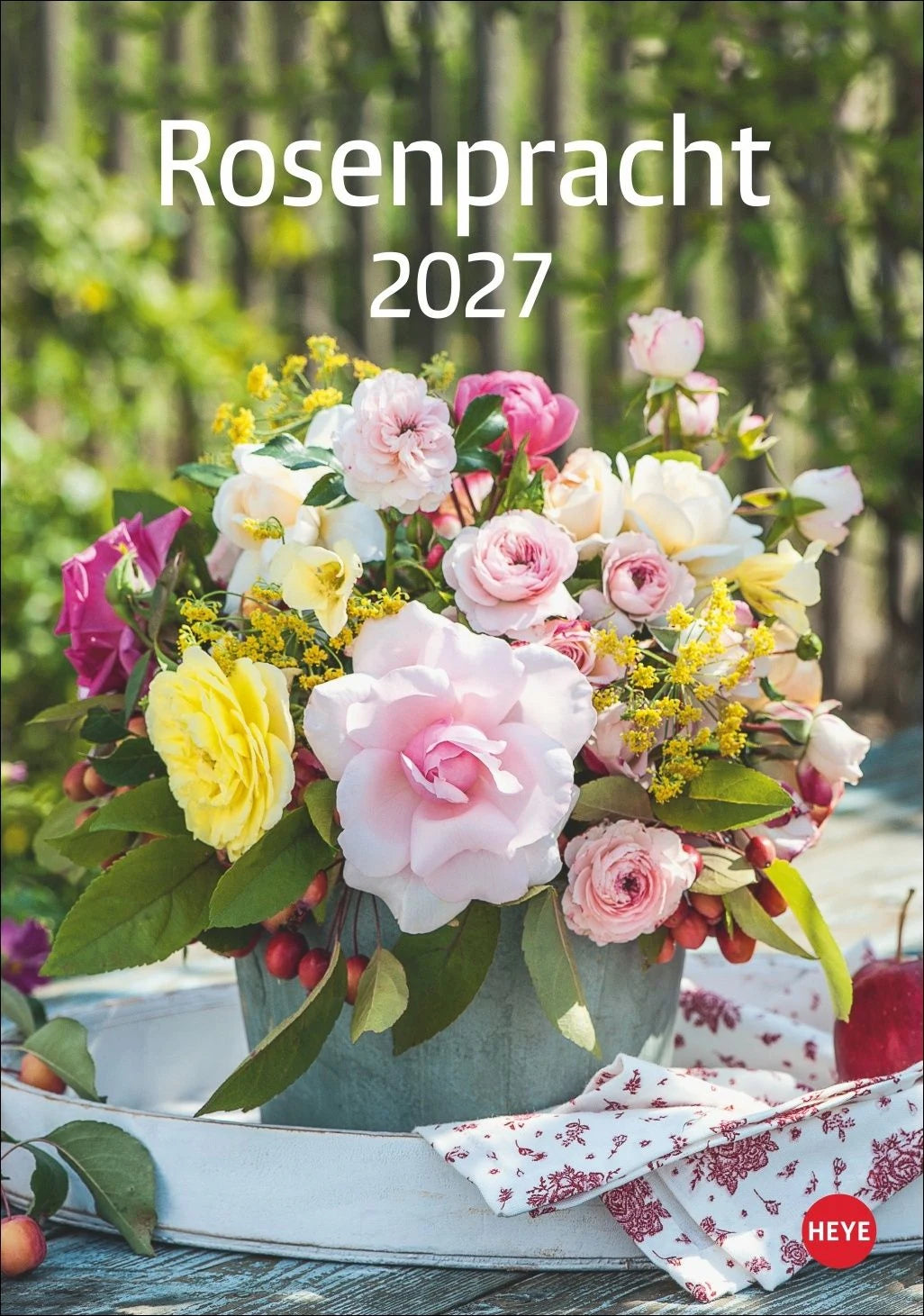 Wandkalender: Rosenpracht Kalender 2027