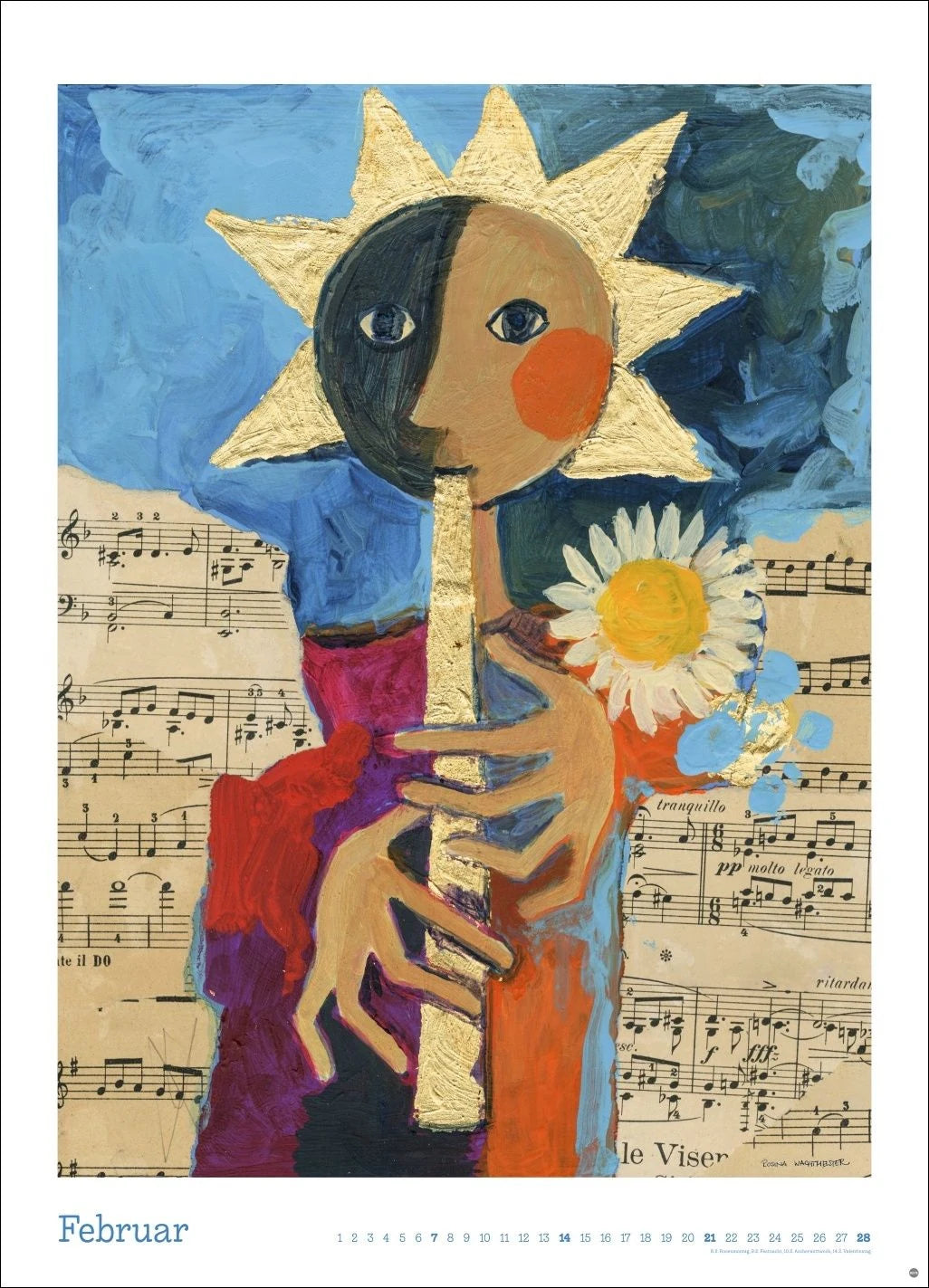 Rosina Wachtmeister Edition Kalender 2027 – Ansicht