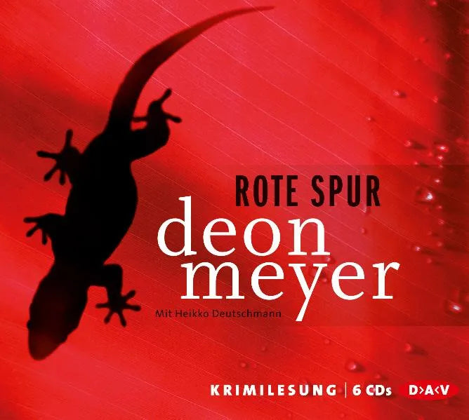 Buchcover von 'Rote Spur' - Hörbuch (CD) von Deon Meyer