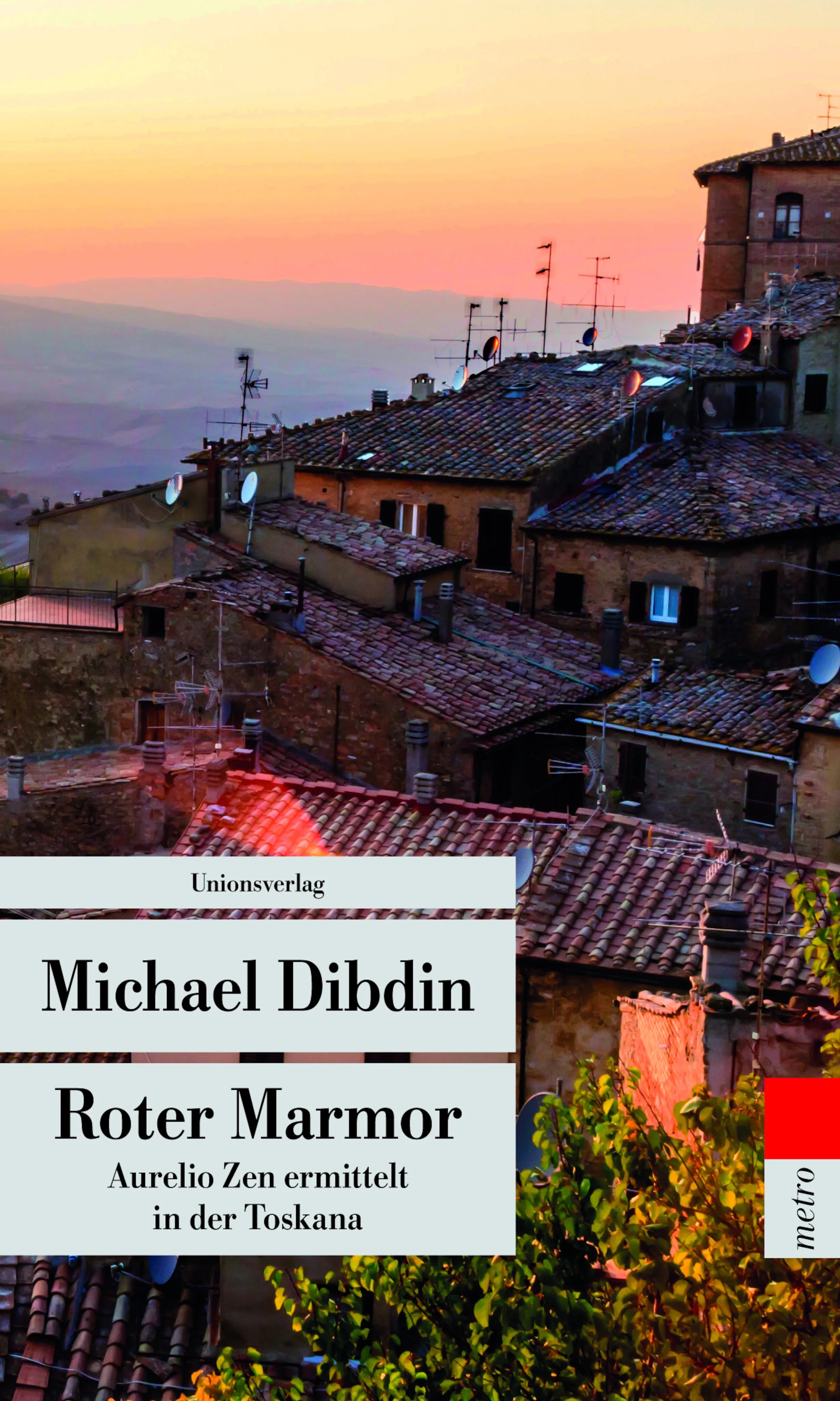 Buchcover von 'Roter Marmor' - Taschenbuch von Michael Dibdin