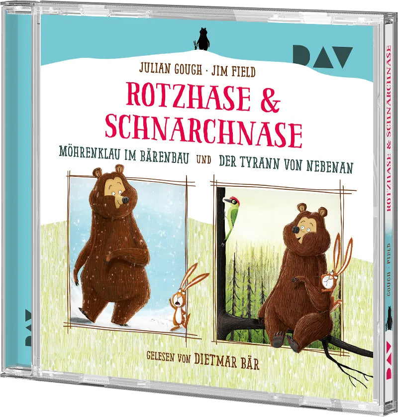 Julian Gough - Rotzhase & Schnarchnase – Möhrenklau im Bärenbau und Der Tyrann von nebenan
