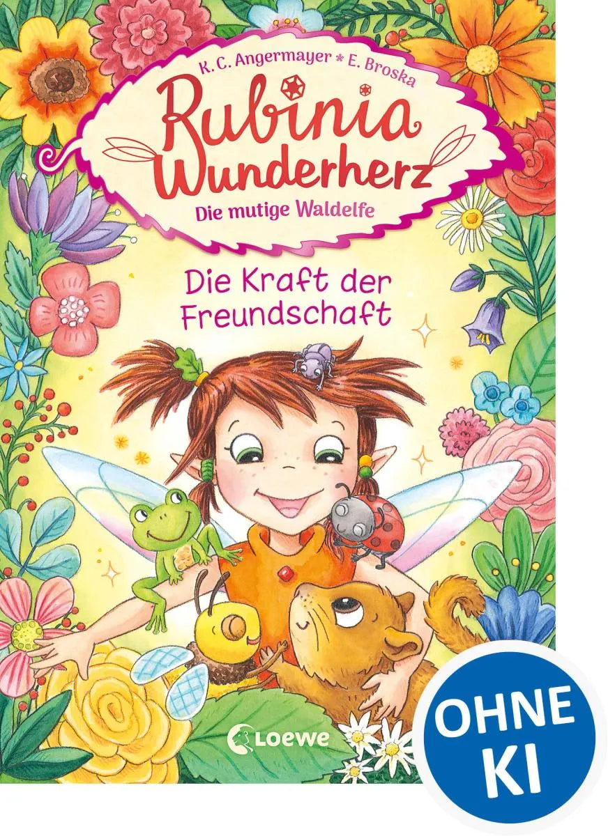 Cover: Rubinia Wunderherz, die mutige Waldelfe (E-Book) von Karen Christine Angermayer