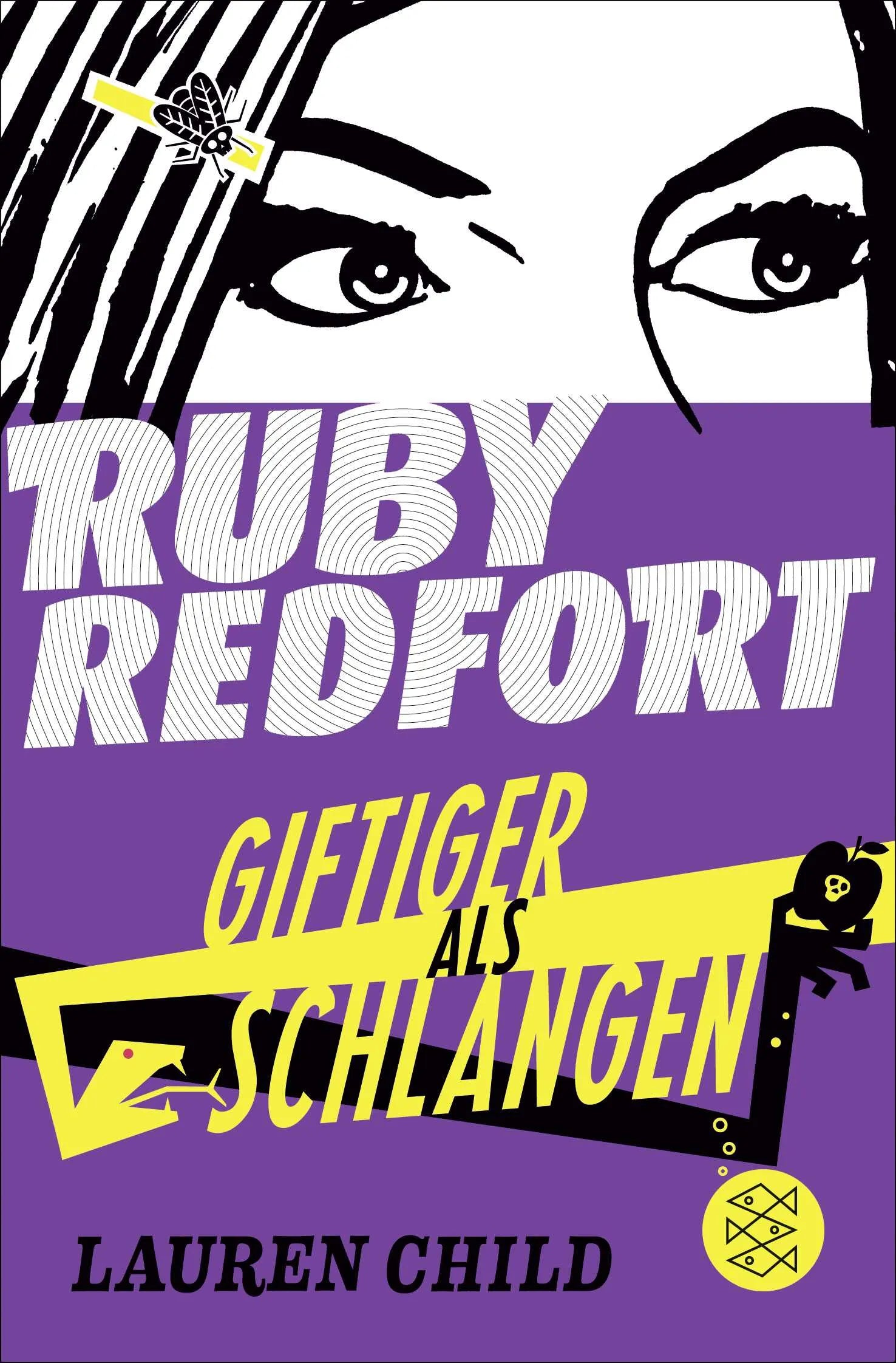 Buchcover von 'Ruby Redfort – Giftiger als Schlangen' - Taschenbuch von Lauren Child