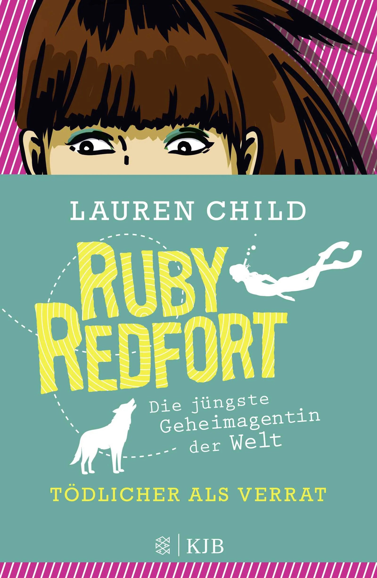 Buchcover von 'Ruby Redfort – Tödlicher als Verrat' - Gebundene Ausgabe von Lauren Child