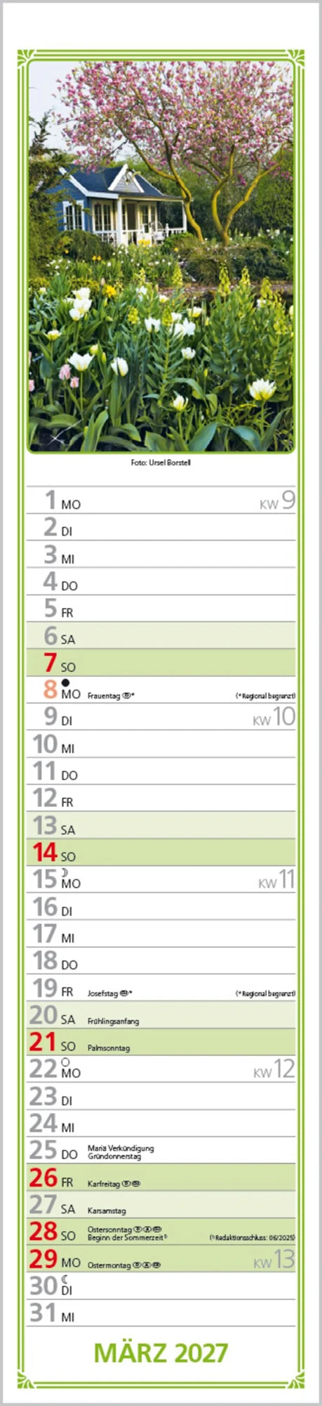 Rudis Gartenplaner 2027 – Ansicht