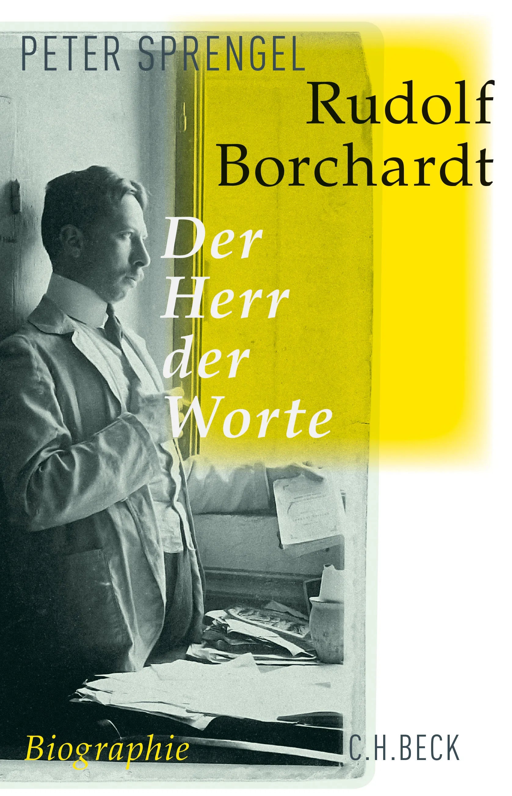 Buchcover von 'Rudolf Borchardt' - Gebundene Ausgabe von Peter Sprengel