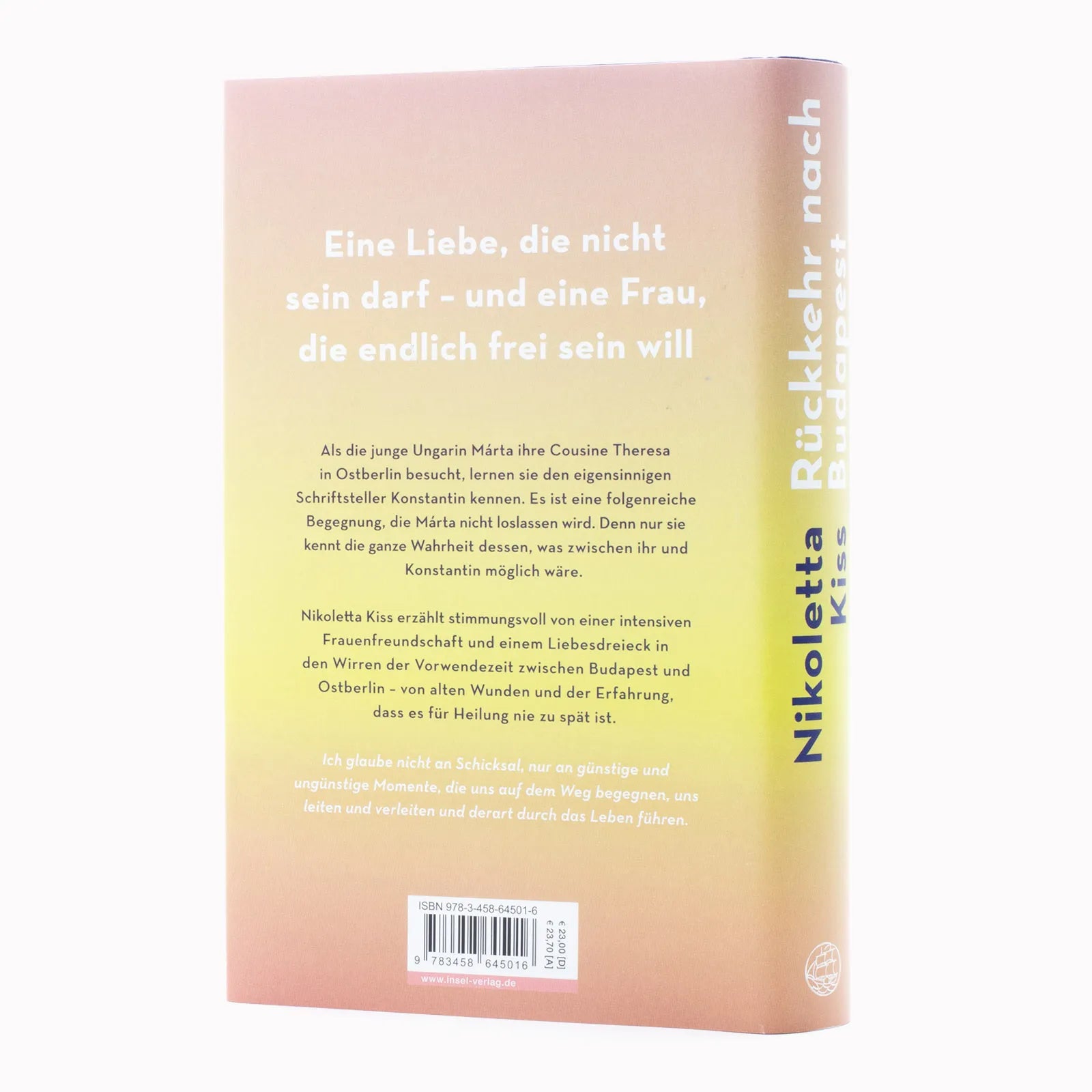 Abbildung von 'Rückkehr nach Budapest'