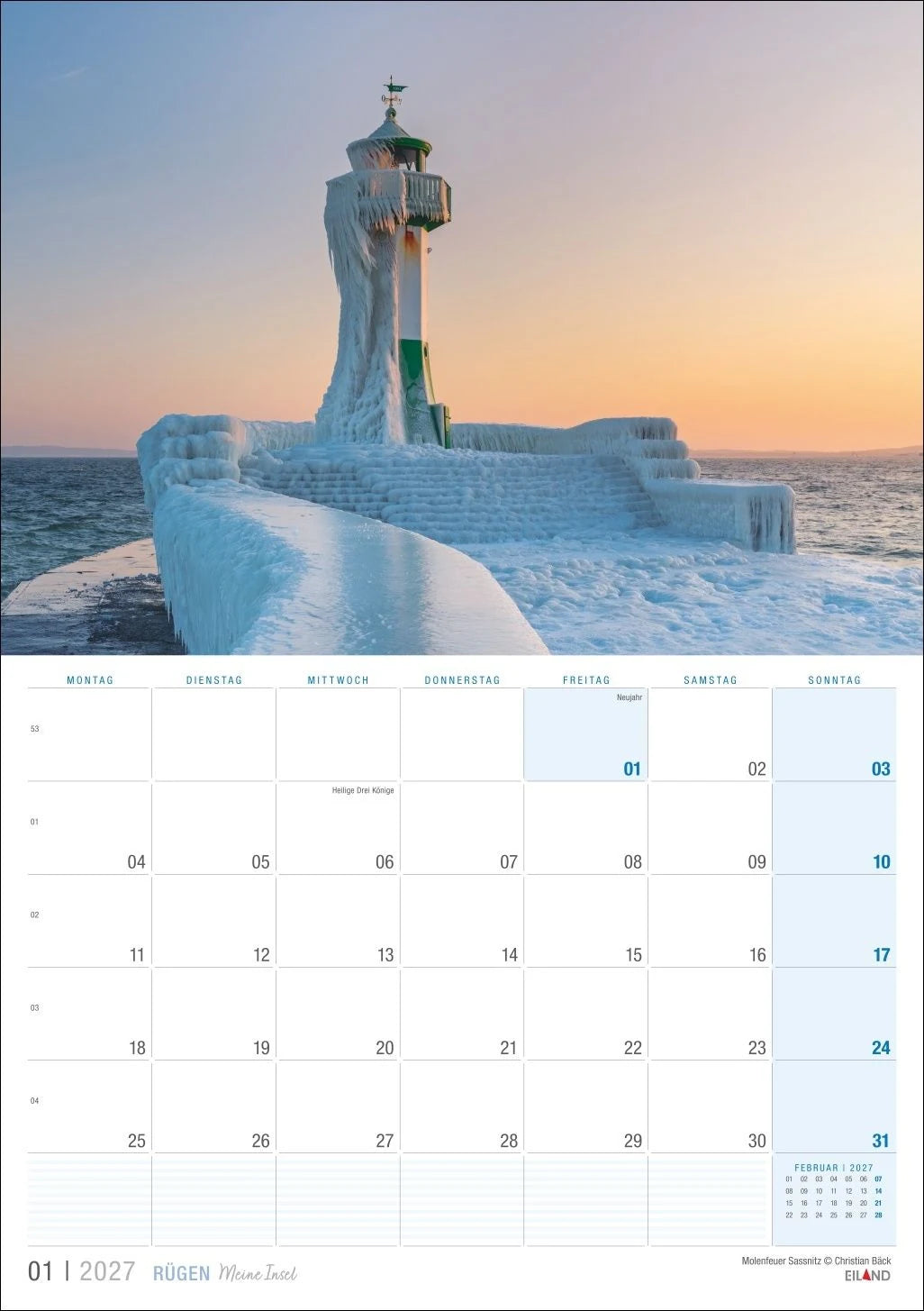 Rügen …meine Insel Kalender 2027 – Ansicht