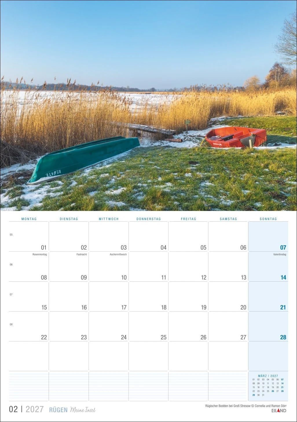 Rügen …meine Insel Kalender 2027 – Ansicht