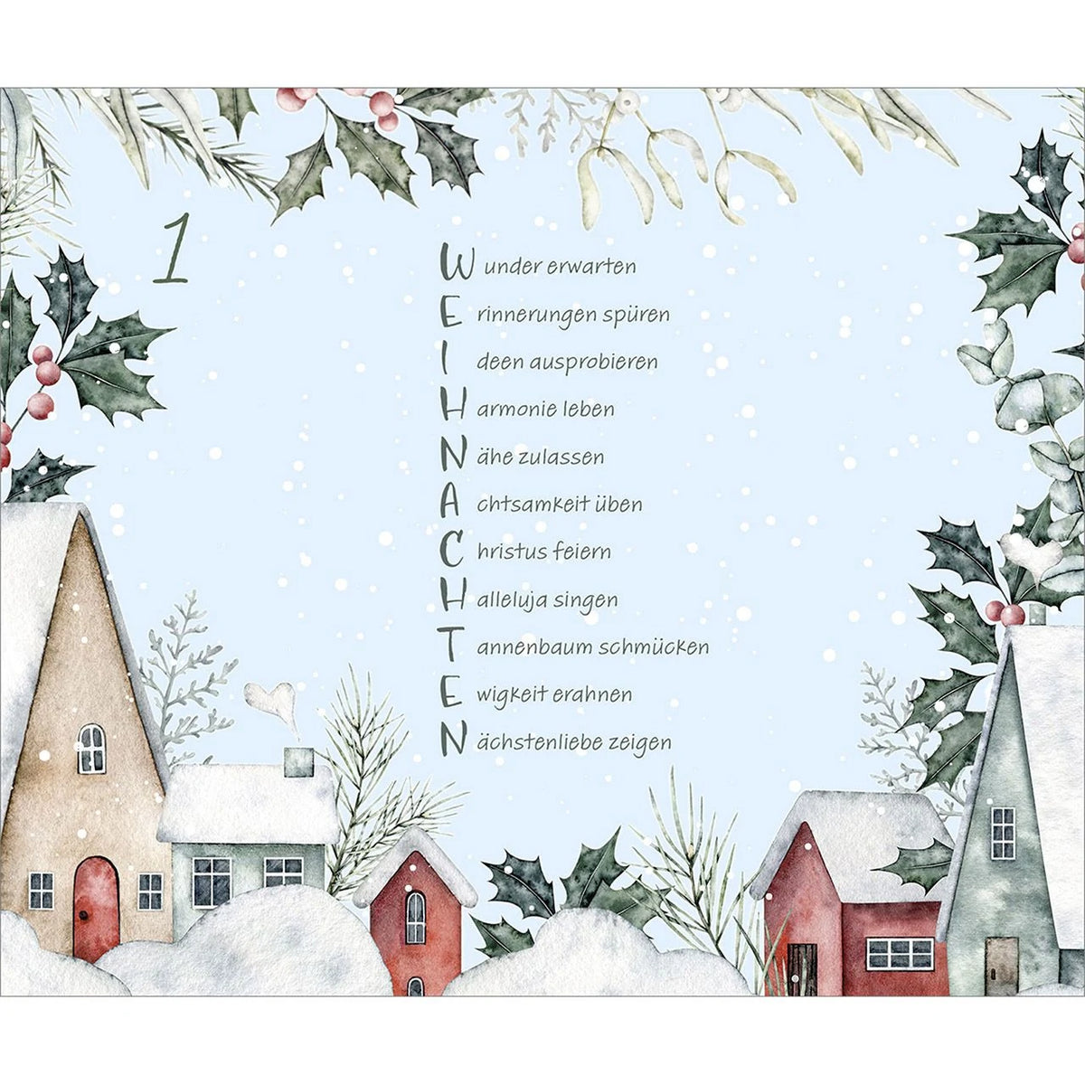 Ruhige Augenblicke im Advent – Ansicht