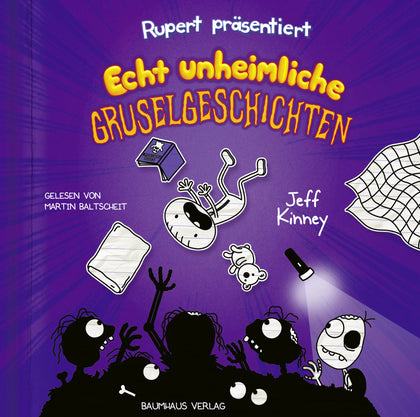 Buchcover von 'Rupert präsentiert: Echt unheimliche Gruselgeschichten' - Hörbuch (CD) von Jeff Kinney