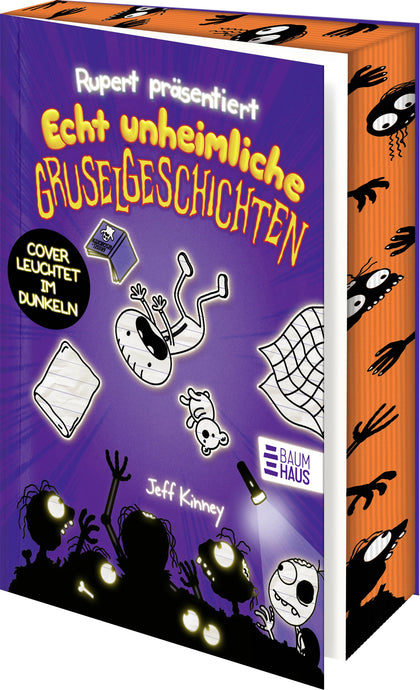 Buchcover von 'Rupert präsentiert: Echt unheimliche Gruselgeschichten' - Paperback von Jeff Kinney