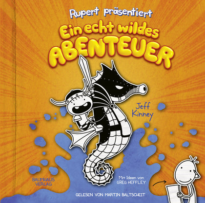 Buchcover von 'Rupert präsentiert: Ein echt wildes Abenteuer' - Hörbuch (CD) von Jeff Kinney