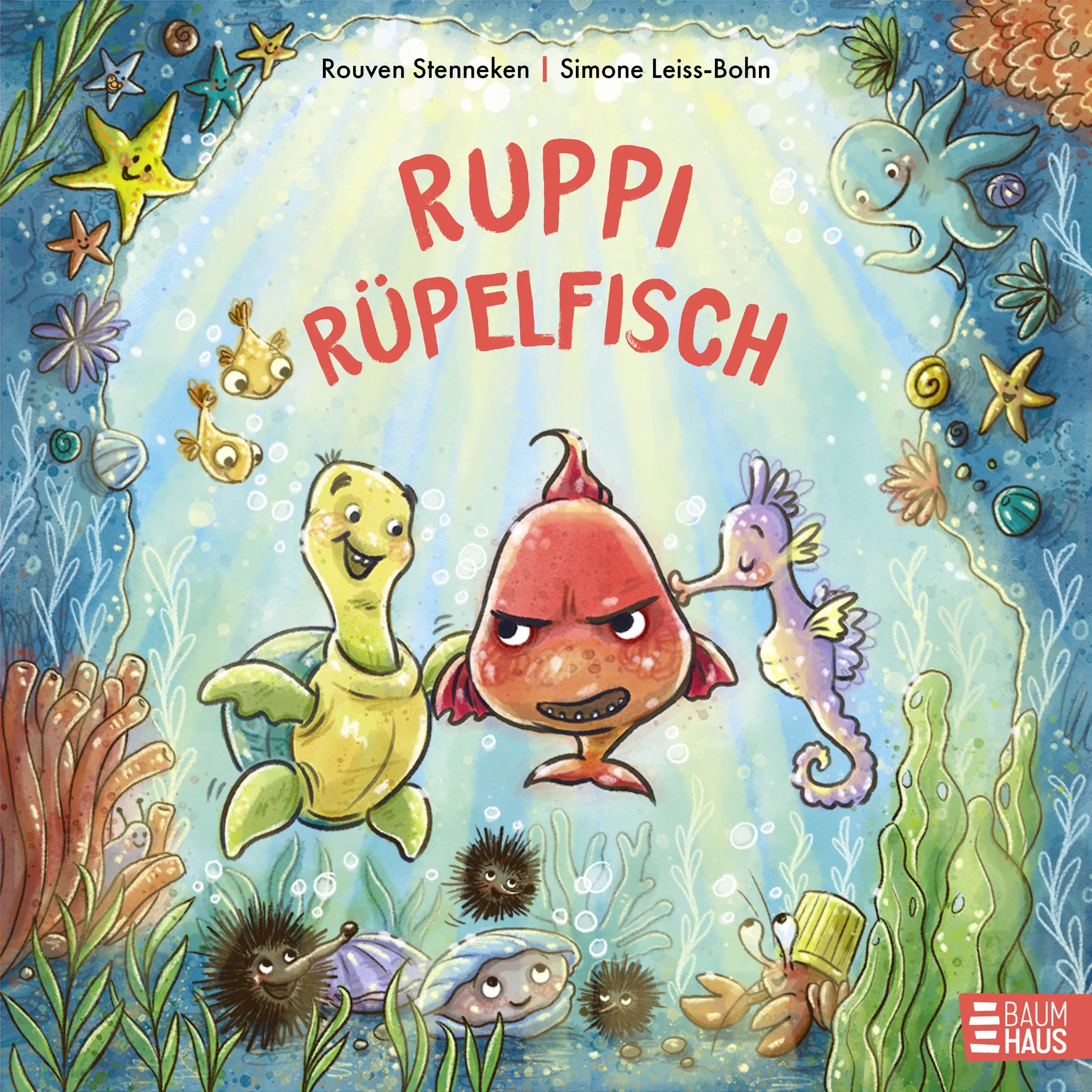 Buchcover von 'Ruppi Rüpelfisch' - Gebundene Ausgabe von Rouven Stenneken