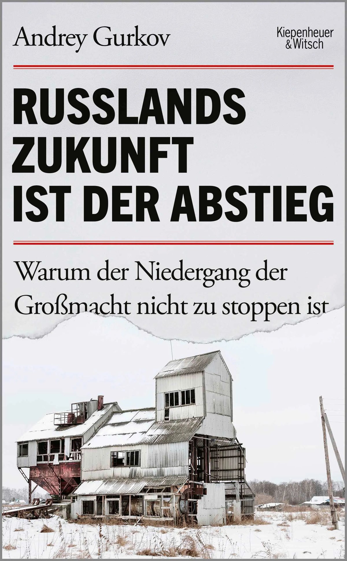 Cover: Russlands Zukunft ist der Abstieg (Hardcover) von Andrey Gurkov