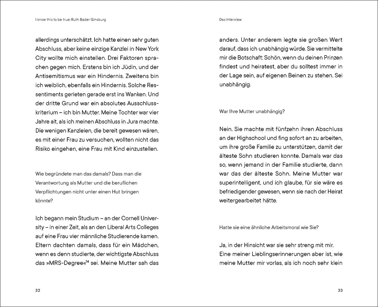 Detailansicht: RUTH BADER GINSBURG (Hardcover)