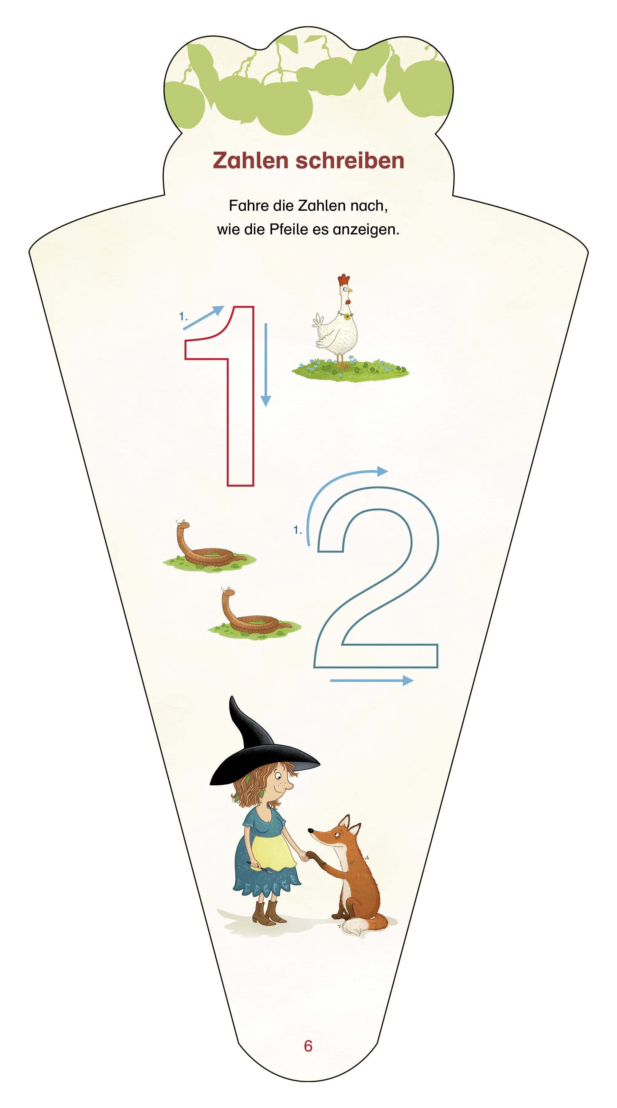 Produktansicht: Mein hexig-buntes Schultütenbuch mit Petronella Apfelmus (Taschenbuch)
