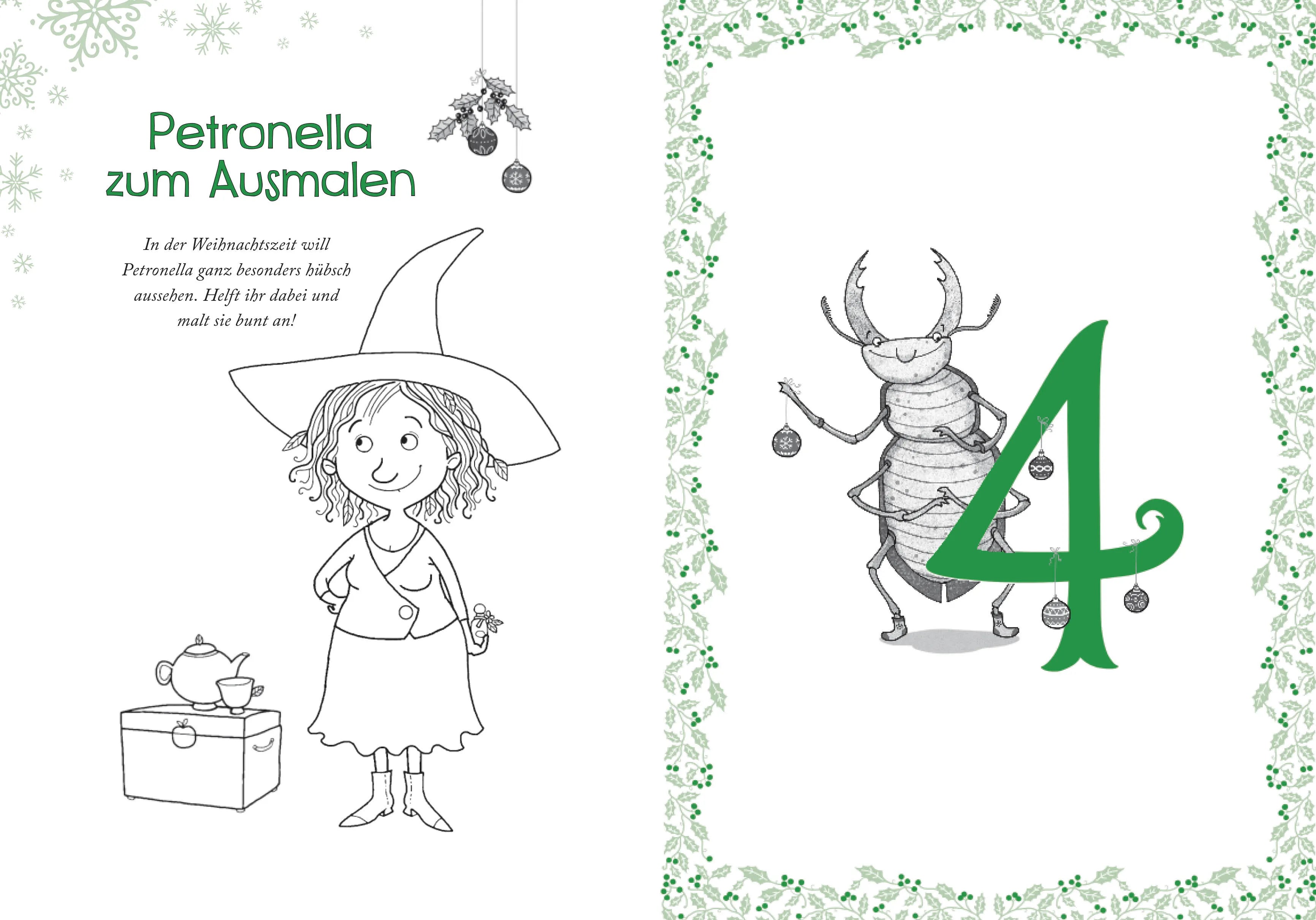 Produktansicht: Petronella Apfelmus - Das Adventskalenderbuch (Gebundene Ausgabe)