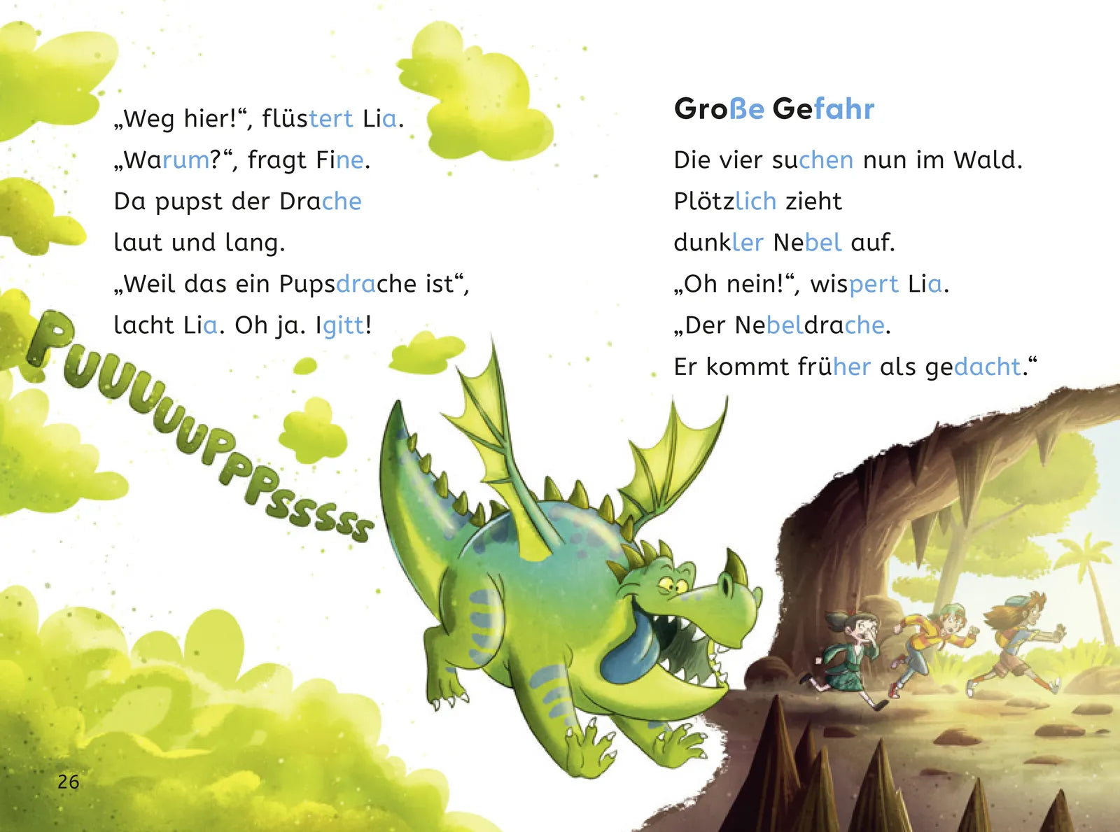 Produktansicht: Leseprofis – Silbe-für-Silbe: Das Geheimnis der Dracheninsel, 1. Klasse (Gebundene Ausgabe)