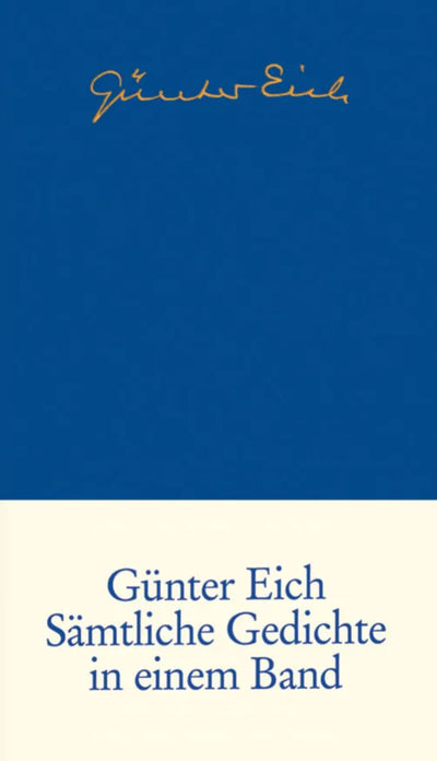 Sämtliche Gedichte