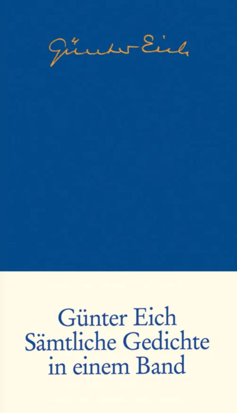 Sämtliche Gedichte