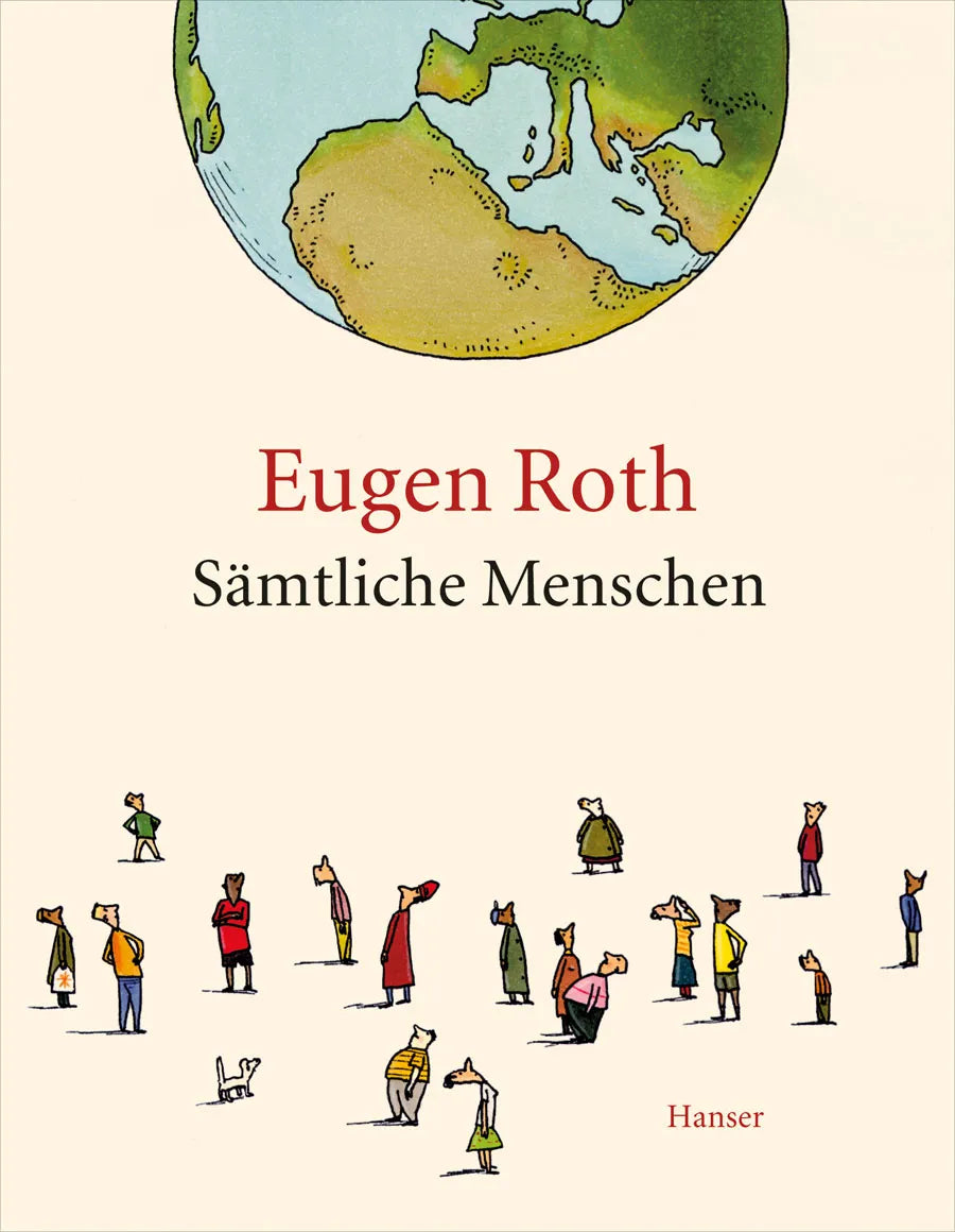 Buchcover von 'Sämtliche Menschen' - Gebundene Ausgabe von Eugen Roth