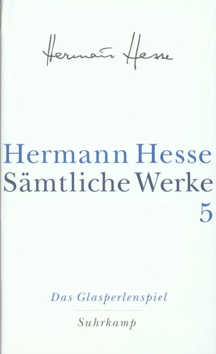 Buchcover von 'Sämtliche Werke in 20 Bänden und einem Registerband' - Gebundene Ausgabe von Hermann Hesse