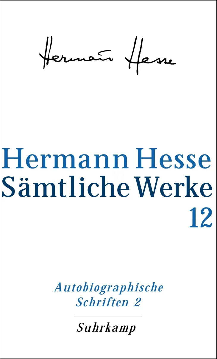 Buchcover von 'Sämtliche Werke in 20 Bänden und einem Registerband' - Gebundene Ausgabe von Hermann Hesse