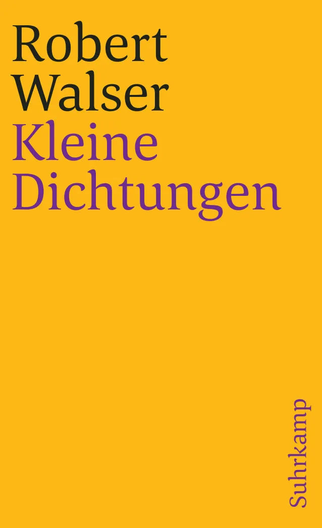 Buchcover von 'Sämtliche Werke in zwanzig Bänden' - Taschenbuch von Robert Walser