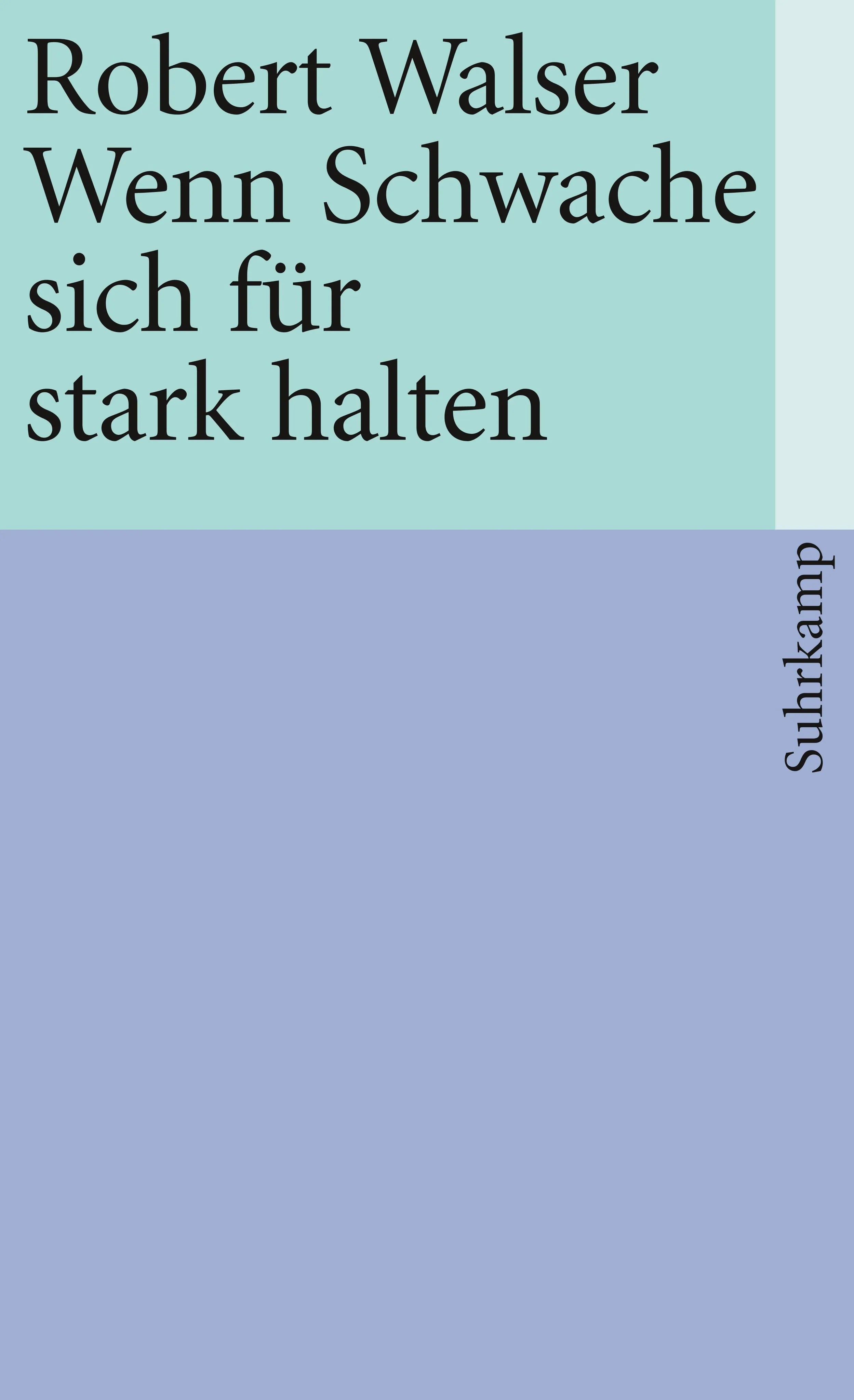 Buchcover von 'Sämtliche Werke in zwanzig Bänden' - Taschenbuch von Robert Walser
