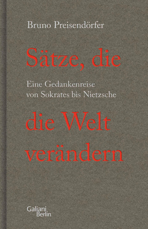 Sätze, die die Welt verändern