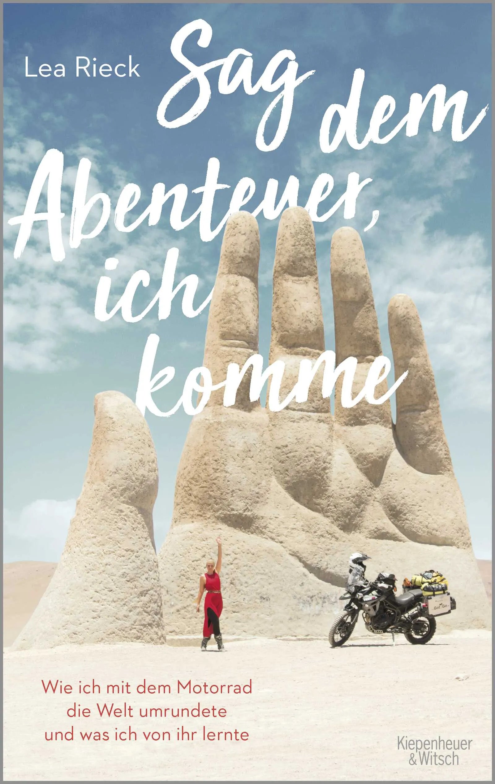 Buchcover von 'Sag dem Abenteuer, ich komme' - Paperback von Lea Rieck