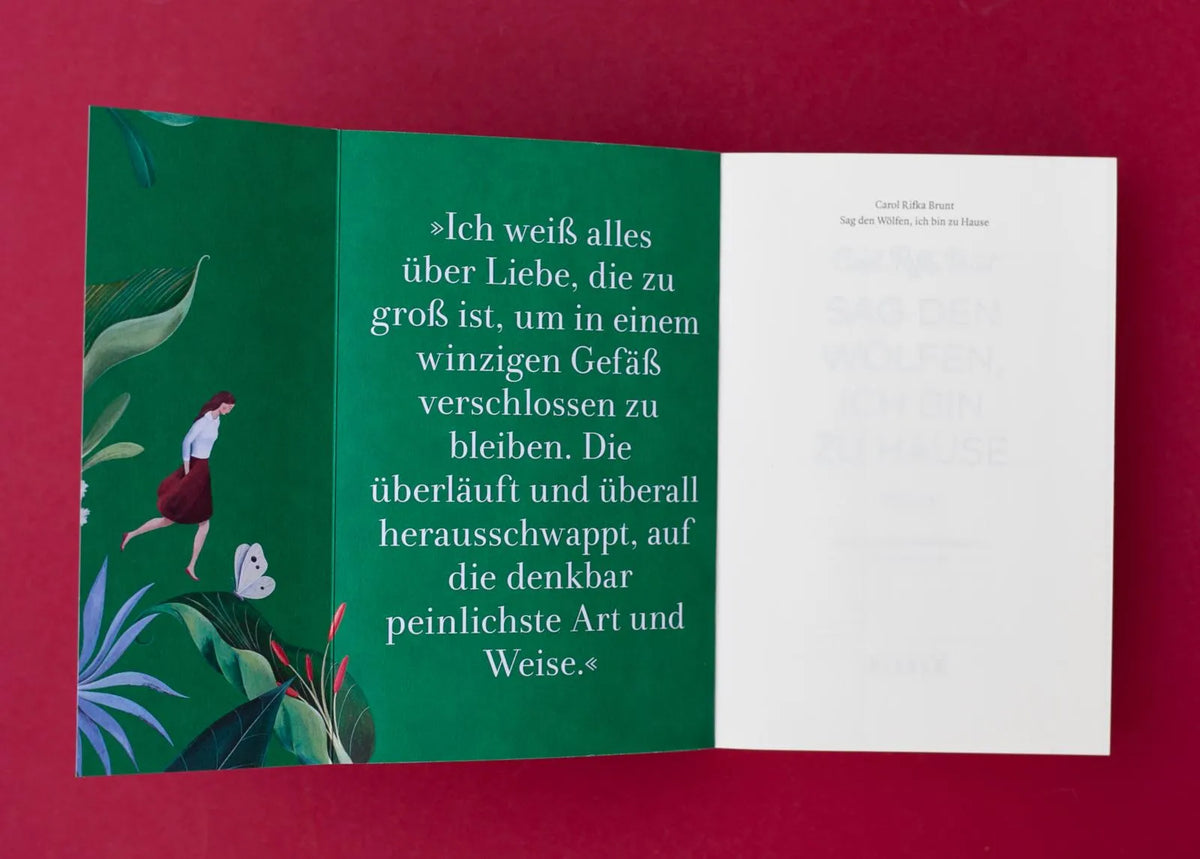 Detailansicht: Sag den Wölfen, ich bin zu Hause (Taschenbuch)