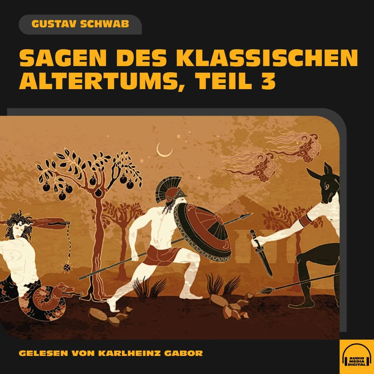 Cover: Sagen des klassischen Altertums (Hörbuch Download) von Gustav Schwab