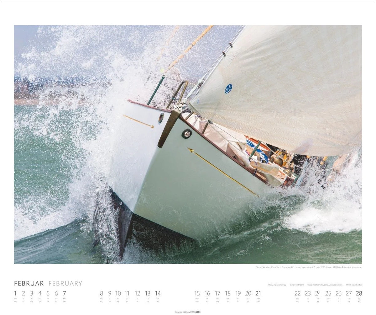Sailing Kalender 2027 – Ansicht